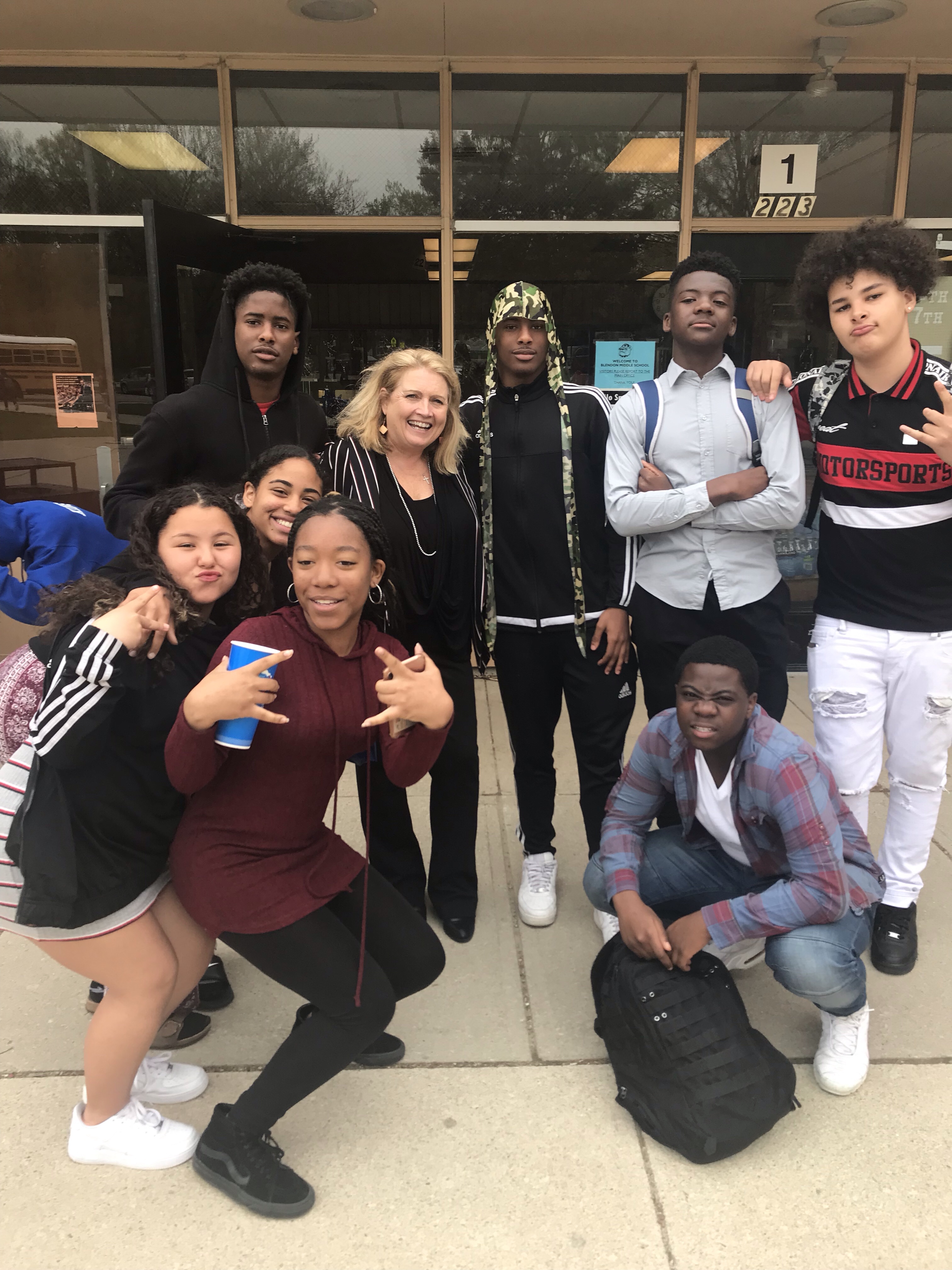 Career Day at Blendon Middle School Nancy Roe Pimm